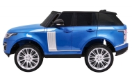 „Range Rover HSE“ dažytas žaislinis automobilis dviem vaikams, mėlynas visureigis-Elektromobiliai vaikams, Visureigiai-e-vaikas