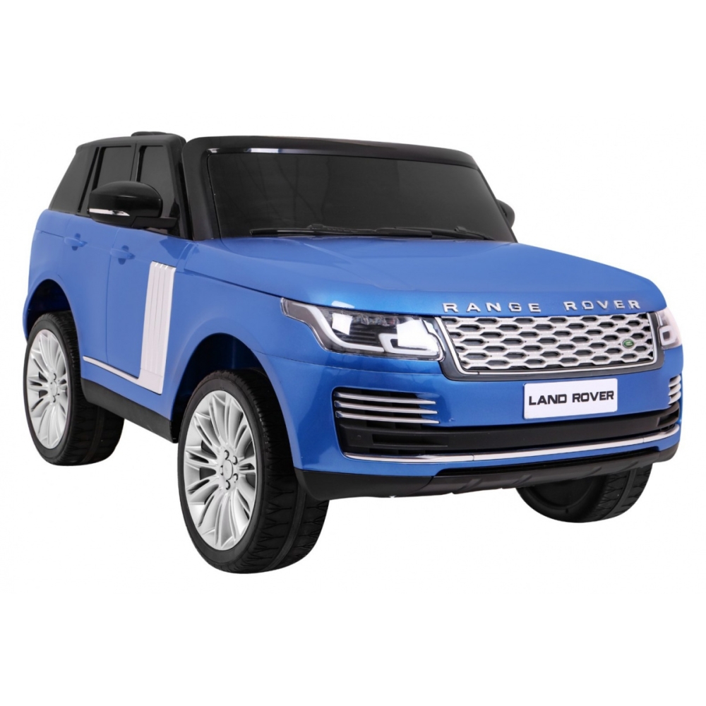 Elektromobilis Range Rover HSE, lakuotas mėlynas-Elektromobiliai vaikams, Visureigiai-e-vaikas