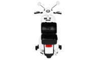 Elektrinis motoroleris vaikams Vespa, White-Elektromobiliai vaikams, Motociklai-e-vaikas