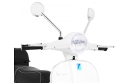 Elektrinis motoroleris vaikams Vespa, White-Elektromobiliai vaikams, Motociklai-e-vaikas
