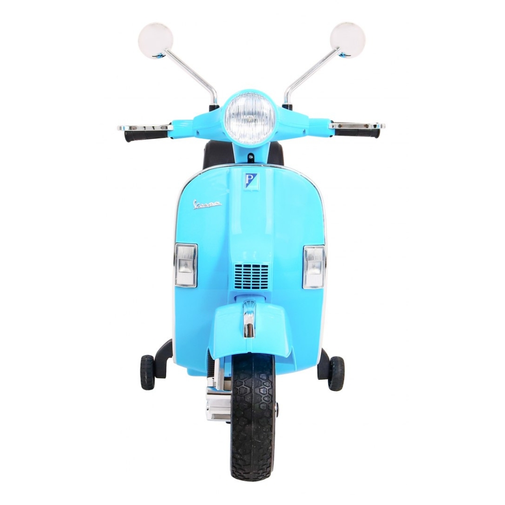 Elektrinis motoroleris vaikams Vespa, Blue-Elektromobiliai vaikams, Motociklai-e-vaikas
