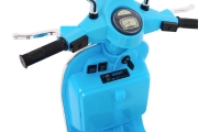 Elektrinis motoroleris vaikams Vespa, Blue-Elektromobiliai vaikams, Motociklai-e-vaikas