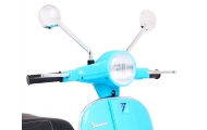 Elektrinis motoroleris vaikams Vespa, Blue-Elektromobiliai vaikams, Motociklai-e-vaikas