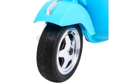 Elektrinis motoroleris vaikams Vespa, Blue-Elektromobiliai vaikams, Motociklai-e-vaikas