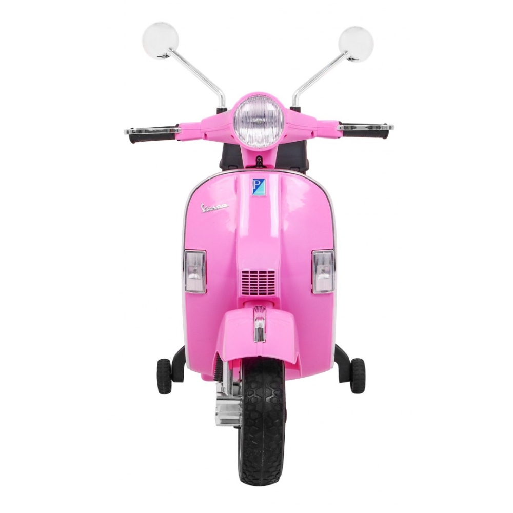 Elektrinis motoroleris vaikams Vespa, Pink-Elektromobiliai vaikams, Motociklai-e-vaikas