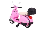 Elektrinis motoroleris vaikams Vespa, Pink-Elektromobiliai vaikams, Motociklai-e-vaikas