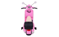 Elektrinis motoroleris vaikams Vespa, Pink-Elektromobiliai vaikams, Motociklai-e-vaikas