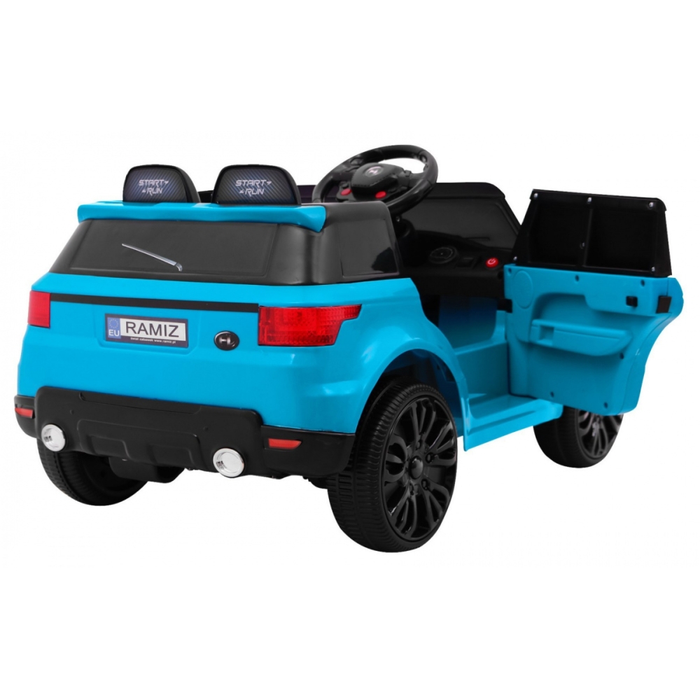 Elektromobilis Start Run, Blue-Elektromobiliai vaikams, Visureigiai-e-vaikas