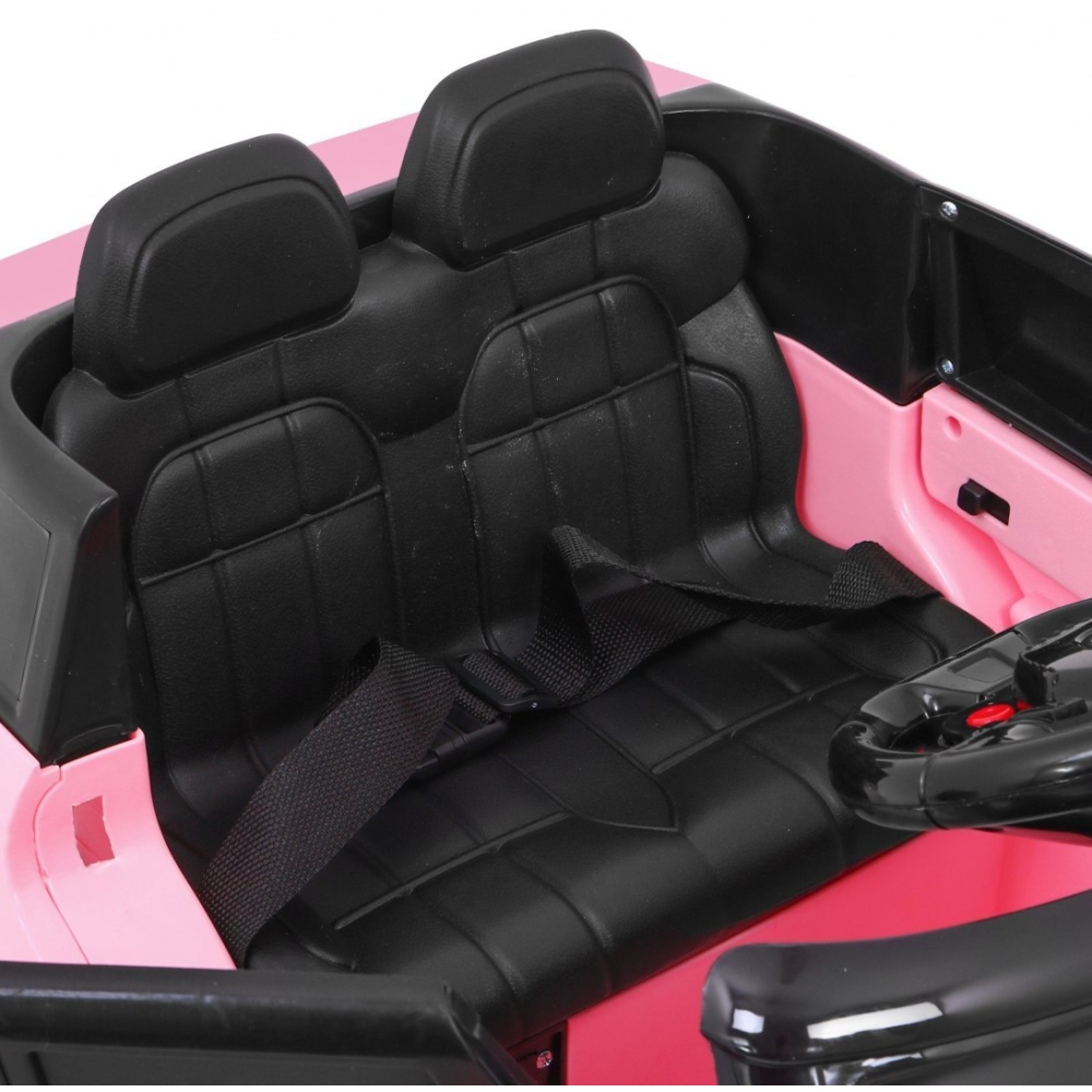 Elektromobilis Start Run, Pink-Elektromobiliai vaikams, Visureigiai-e-vaikas