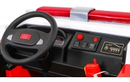 Gaisrinės automobilis + vandens patranka + megafonas + gaisrinės sirena + nuotolinio vald-Elektromobiliai vaikams, Sunkvežimiai-