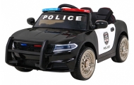 Elektromobilis Super policija, Black-Elektromobiliai vaikams, Mašinos-e-vaikas