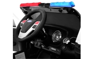 Auto SUV Police na akumulator dla dzieci + Syreny + Światła + Megafon + Pilot + Wolny Start + EVA + Naklejki