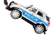 Auto SUV Policja na akumulator dla dzieci + Syreny + Światła + Megafon + Pilot