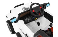 Elektromobilis Full Time 4WD 4x4, White-Elektromobiliai vaikams, Visureigiai-e-vaikas