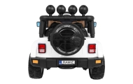 Elektromobilis Full Time 4WD 4x4, White-Elektromobiliai vaikams, Visureigiai-e-vaikas
