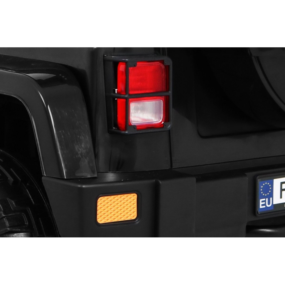 Elektromobilis Full Time 4WD 4x4, Black-Elektromobiliai vaikams, Visureigiai-e-vaikas