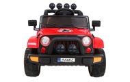 Elektromobilis Full Time 4WD 4x4, Red-Elektromobiliai vaikams, Visureigiai-e-vaikas