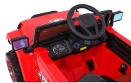 Elektromobilis Full Time 4WD 4x4, Red-Elektromobiliai vaikams, Visureigiai-e-vaikas