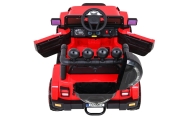Auto Terenowe Full Time 4WD dla dzieci Czerwony + Napęd 4x4 + Pilot + Audio LED + Schowek