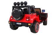 Elektromobilis Full Time 4WD 4x4, Red-Elektromobiliai vaikams, Visureigiai-e-vaikas