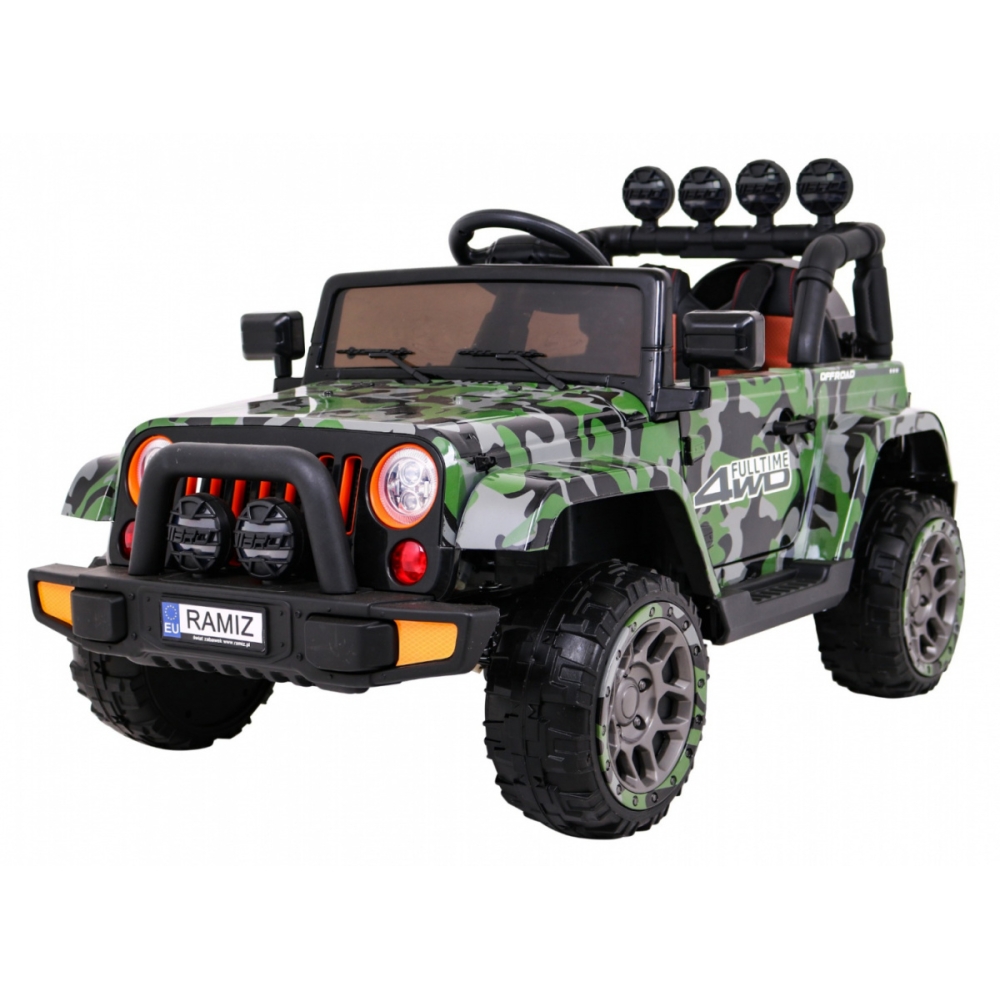 Elektromobilis Full Time 4WD 4x4, Moro-Elektromobiliai vaikams, Visureigiai-e-vaikas