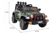 Elektromobilis Full Time 4WD 4x4, Moro-Elektromobiliai vaikams, Visureigiai-e-vaikas
