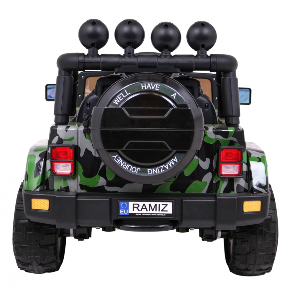 Elektromobilis Full Time 4WD 4x4, Moro-Elektromobiliai vaikams, Visureigiai-e-vaikas