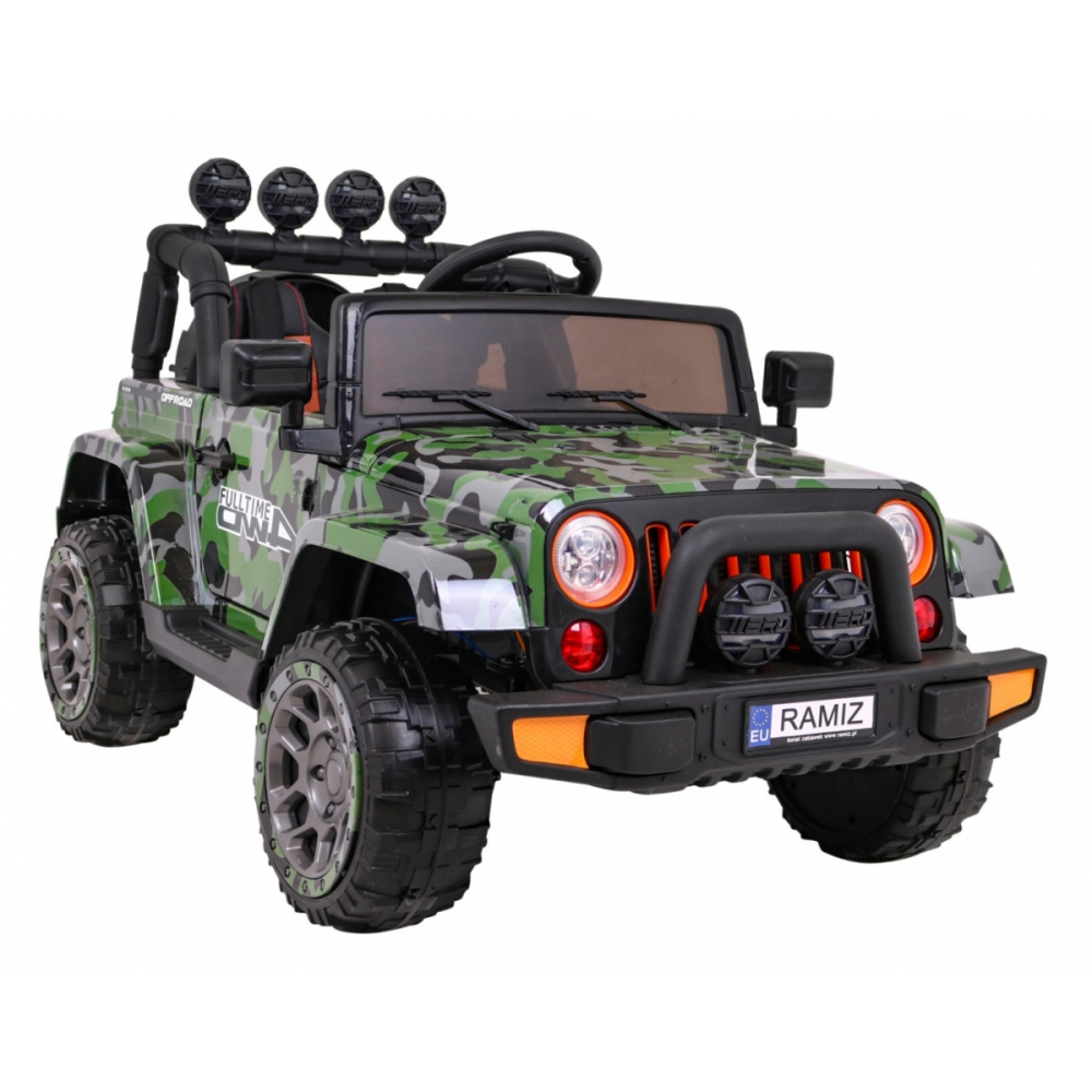 Elektromobilis Full Time 4WD 4x4, Moro-Elektromobiliai vaikams, Visureigiai-e-vaikas