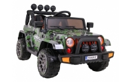 Auto Terenowe Full Time 4WD dla dzieci Lakier Moro + Napęd 4x4 + Pilot + Audio LED + Schowek
