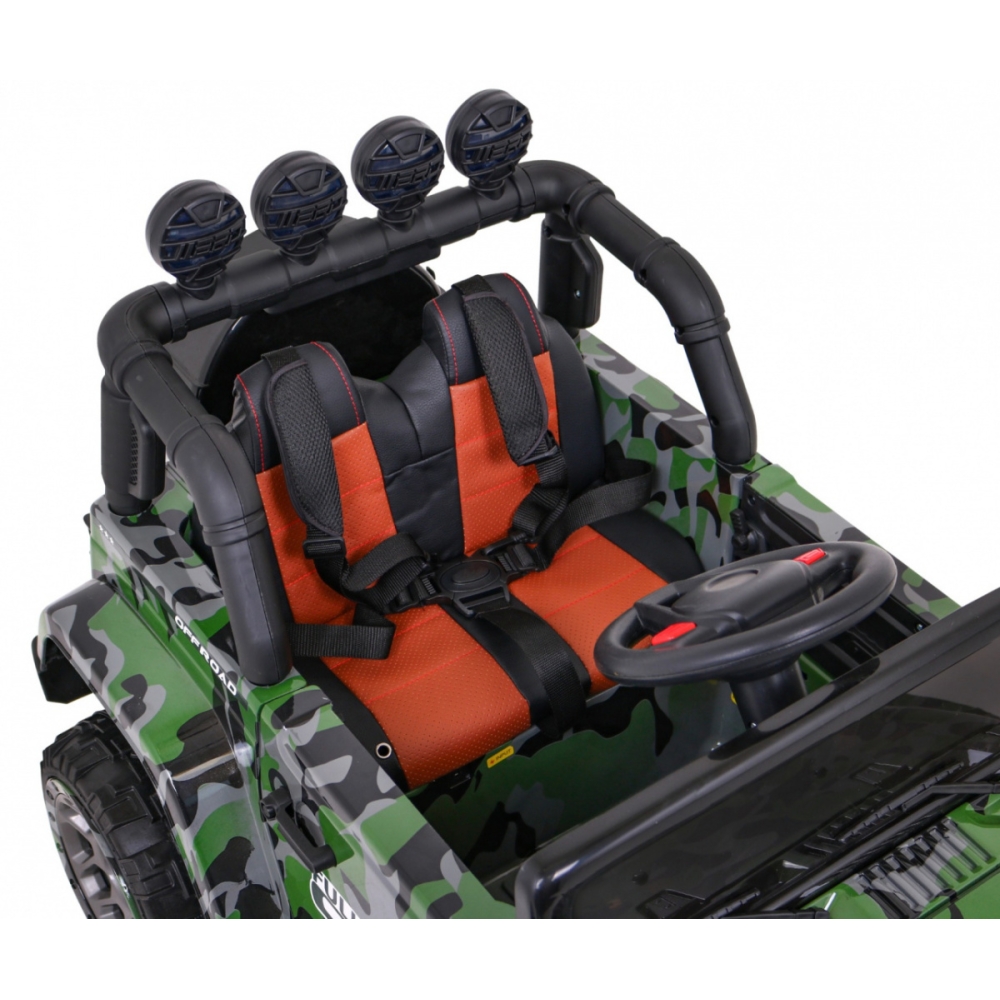 Elektromobilis Full Time 4WD 4x4, Moro-Elektromobiliai vaikams, Visureigiai-e-vaikas