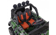 Auto Terenowe Full Time 4WD dla dzieci Lakier Moro + Napęd 4x4 + Pilot + Audio LED + Schowek