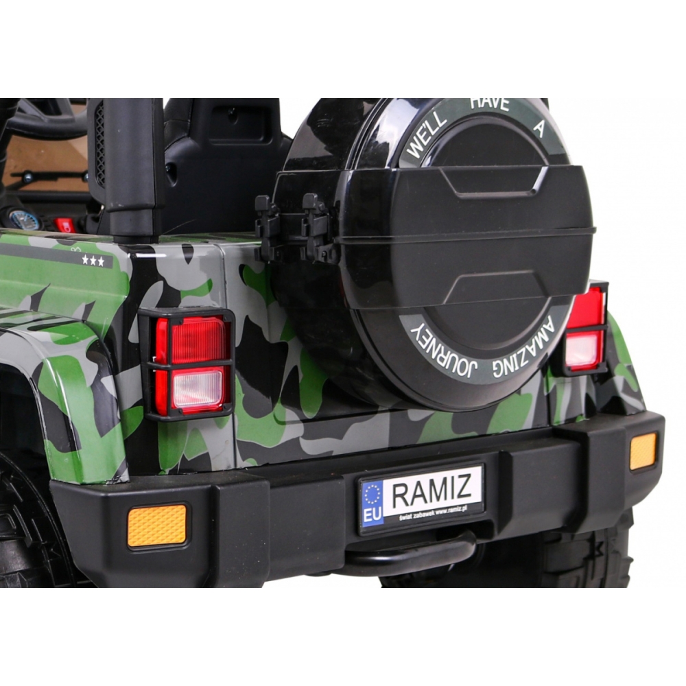 Elektromobilis Full Time 4WD 4x4, Moro-Elektromobiliai vaikams, Visureigiai-e-vaikas