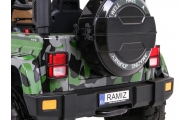 Auto Terenowe Full Time 4WD dla dzieci Lakier Moro + Napęd 4x4 + Pilot + Audio LED + Schowek