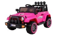 Elektromobilis Full Time 4WD 4x4, Pink-Elektromobiliai vaikams, Visureigiai-e-vaikas