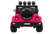 Elektromobilis Full Time 4WD 4x4, Pink-Elektromobiliai vaikams, Visureigiai-e-vaikas