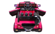 Auto Terenowe Full Time 4WD dla dzieci Różowy + Napęd 4x4 + Pilot + Audio LED + Schowek