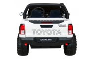 Automobilis „Toyota Hilux“ (baltas)-Elektromobiliai vaikams, Visureigiai-e-vaikas