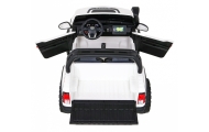 Automobilis „Toyota Hilux“ (baltas)-Elektromobiliai vaikams, Visureigiai-e-vaikas