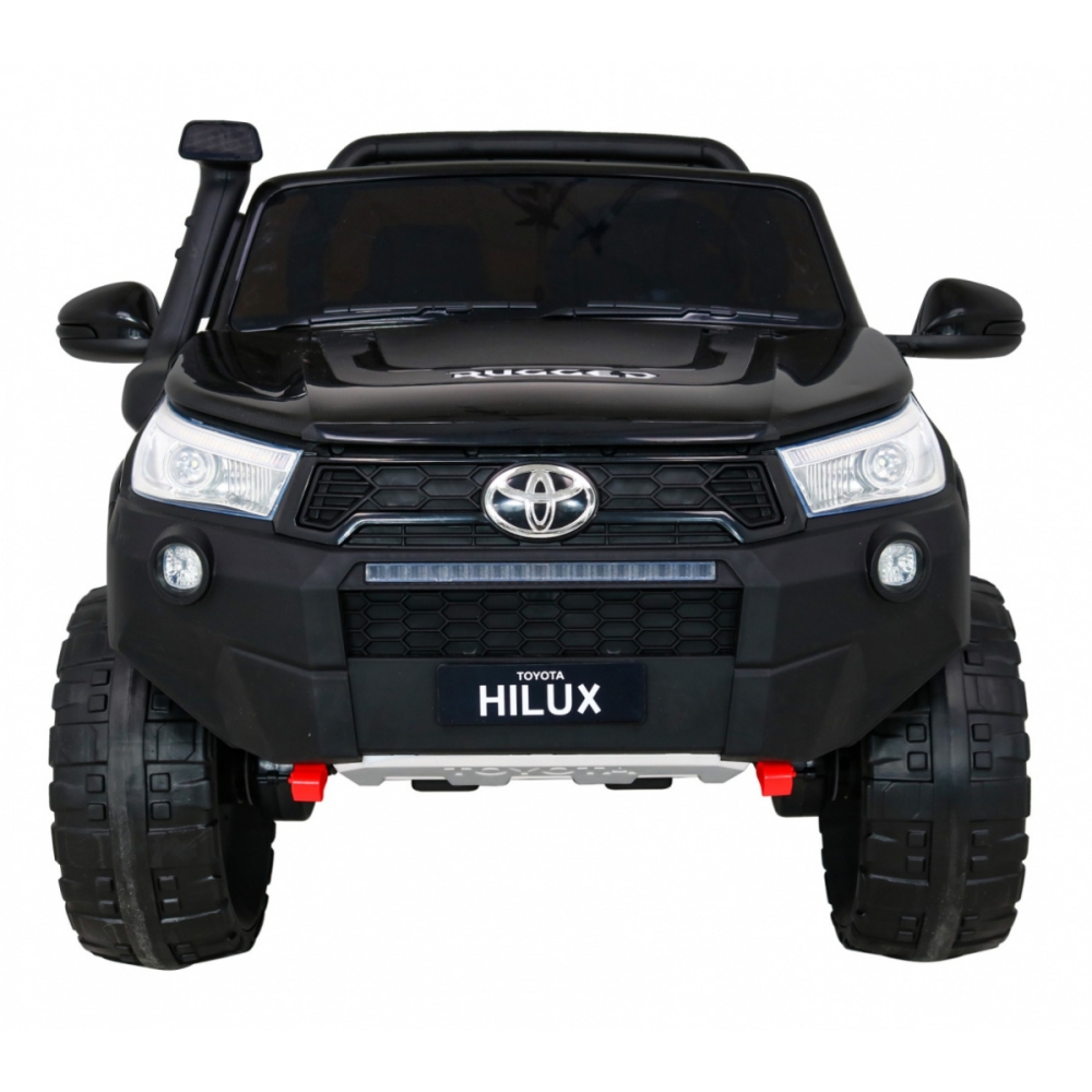 Elektromobilis Toyota Hilux, Black-Elektromobiliai vaikams, Visureigiai-e-vaikas