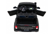 Elektromobilis Toyota Hilux, Black-Elektromobiliai vaikams, Visureigiai-e-vaikas