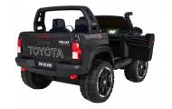 Elektromobilis Toyota Hilux, Black-Elektromobiliai vaikams, Visureigiai-e-vaikas