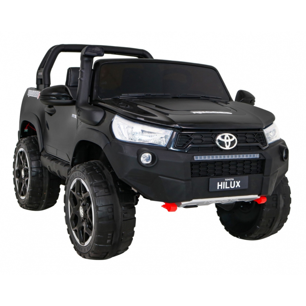 Elektromobilis Toyota Hilux, Black-Elektromobiliai vaikams, Visureigiai-e-vaikas