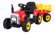 Pojazd Traktor z Przyczepą BLOW Czerwony