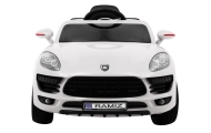 Elektromobilis Turbo-S, White-Elektromobiliai vaikams, Visureigiai-e-vaikas