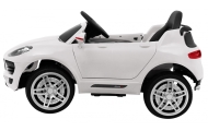 Elektromobilis Turbo-S, White-Elektromobiliai vaikams, Visureigiai-e-vaikas