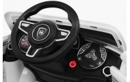 Elektromobilis Turbo-S, White-Elektromobiliai vaikams, Visureigiai-e-vaikas