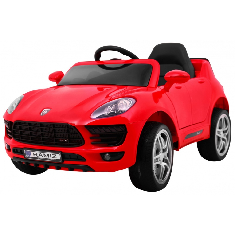 Elektromobilis Turbo-S, Red-Elektromobiliai vaikams, Visureigiai-e-vaikas