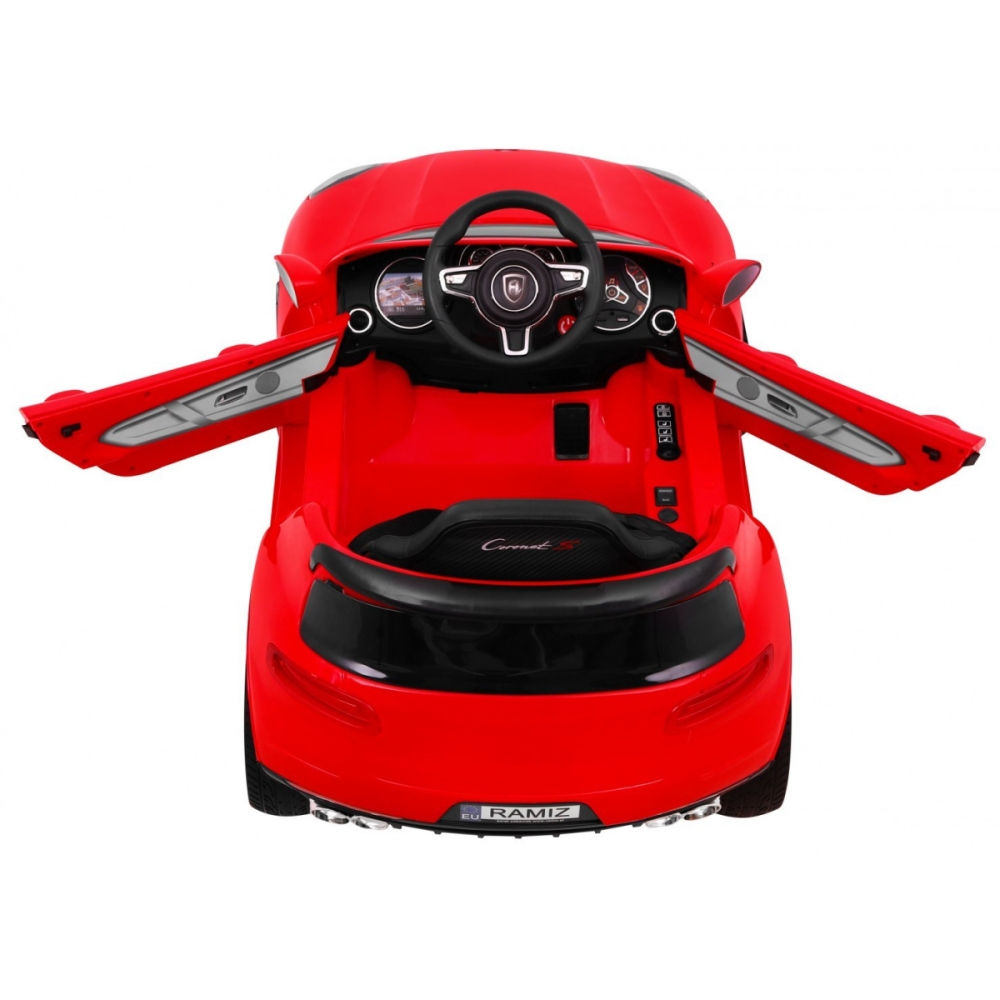 Elektromobilis Turbo-S, Red-Elektromobiliai vaikams, Visureigiai-e-vaikas