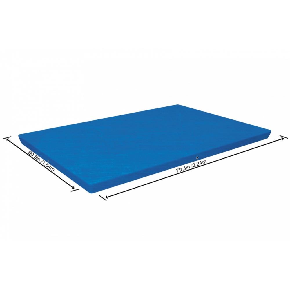 Pokrywa 224x154cm na Basen stelażowy Steel Pro 221x150x43cm BESTWAY