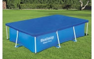 Pokrywa 264x174cm na Basen stelażowy Steel Pro 259x170x61cm BESTWAY